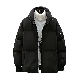 綿コート・ダウンジャケット スタンドネック 一般 韓国ファッション オシャレ 服 秋  服 長袖 一般 ファッション 冬  服 ジッパー ポケット付き コットン グラデーション色