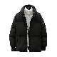 綿コート・ダウンジャケット スタンドネック 一般 韓国ファッション オシャレ 服 秋  服 長袖 一般 ファッション 冬  服 ジッパー ポケット付き コットン グラデーション色