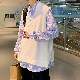 ノースリーブ・タンクトップ 韓国ファッション オシャレ 服 秋冬 メンズ プルオーバー なし 無地 その他 シンプル