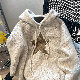 セーター・カットソーシンプル韓国ファッション オシャレ 服キュート長袖一般フード付きプルオーバー切り替えプリント