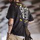 【Designer Pick】Tシャツ・POLOシャツ シンプル ファッション カジュアル 韓国ファッション オシャレ 服 ナチュラル 夏 服 メンズ ポリエステル 半袖 一般 一般 ラウンドネック プルオーバー プリント プリント