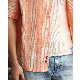【Designer Pick】シャツ シンプル ファッション カジュアル 韓国ファッション オシャレ 服 夏 服 メンズ ポリエステル 半袖 一般 折り襟 シングルブレスト 切り替え 配色 ボーダー