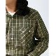 【Designer Pick】シャツ シンプル 韓国ファッション オシャレ 服 コットン 長袖 一般 折り襟 なし ツイル織り チェック柄