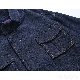 【Designer Pick】ジャケット シンプル ファッション カジュアル レトロ 韓国ファッション オシャレ 服 秋冬 メンズ デニム 一般 折り襟 シングルブレスト 切り替え 無地