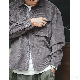 【Designer Pick】ジャケット 韓国ファッション オシャレ 服 シンプル ファッション カジュアル 通勤/OL レトロ 春秋 メンズ コーデュロイ 長袖 一般 折り襟 シングルブレスト 切り替え 無地