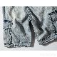 【Designer Pick】ショートパンツ シンプル ファッション カジュアル レトロ 韓国ファッション オシャレ 服 春夏 メンズ デニム ボタン ポケット付き コンシールファスナー レギュラーウエスト ショート丈（3分4分丈） グラデーション色