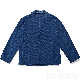【Designer Pick】裏バンダナ柄 藍染ビンテージフレンチワークジャケット, インディゴブルー