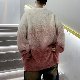 【追加TYPE】セーター メンズファッション 人気 カッコイイ グラデーション色 長袖 秋冬 ラウンドネック 定番 プルオーバー