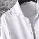 シャツ シンプル 韓国ファッション オシャレ 服 春 服 秋  服 ポリエステル 長袖 一般 一般 折り襟 シングルブレスト プリント プリント