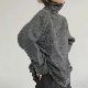 セーター・カットソー韓国ファッション オシャレ 服シンプルカジュアル大きめのサイズ感長袖一般一般ハイネックプルオーバーなし無地